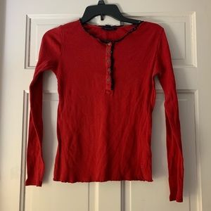 Red Tommy Hilfiger Top